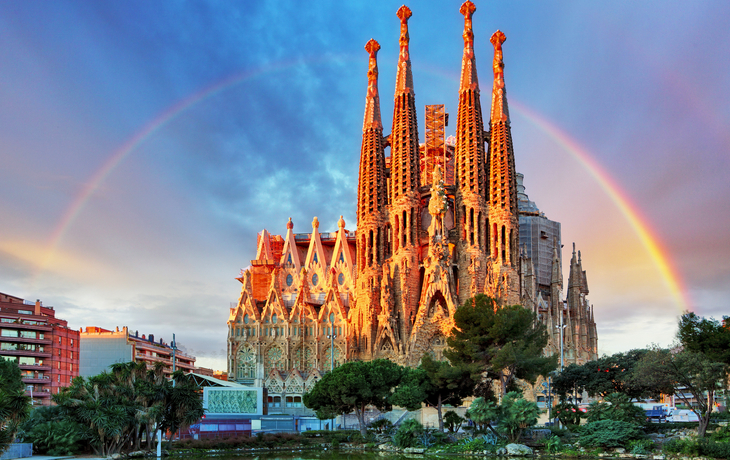 Sagrada Familia in Barcelona, Spain