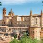 Altes Schloss des Herzogs von Urbino,Italien,Urbino.