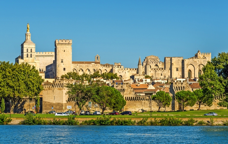 Palast der Päpste in Avignon