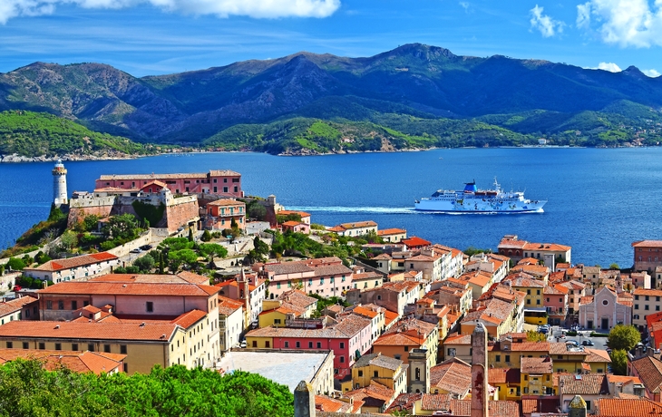 Ansicht von Portoferraio