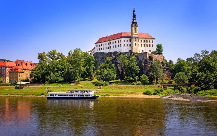 Burg Loket in der Nähe von Karlsbad, Tschechische Republik
