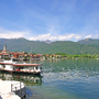 an der Seepromenade am Lago Maggiore bei Baveno im Piemont,Italien