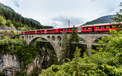 2. Tag: St. Moritz – Bernina Express – Lugano  1
