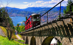 2. Tag: Lugano und Monte Brè 2